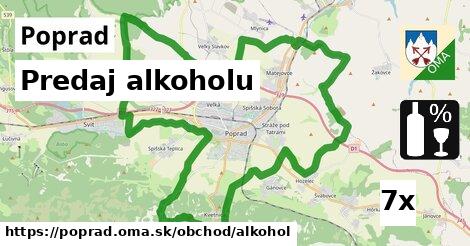 Predaj alkoholu, Poprad