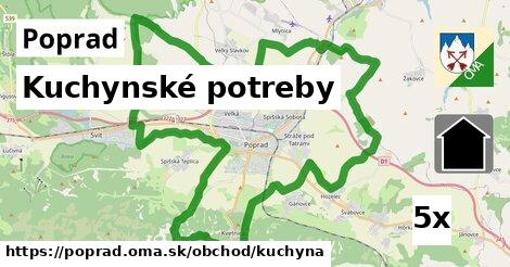 Kuchynské potreby, Poprad