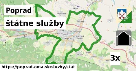 štátne služby, Poprad