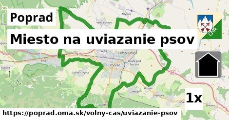 Miesto na uviazanie psov, Poprad