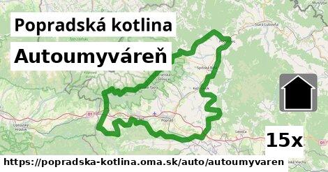 Autoumyváreň, Popradská kotlina