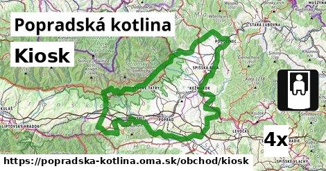 kiosk v Popradská kotlina