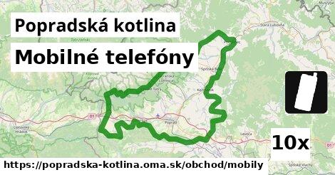 Mobilné telefóny, Popradská kotlina