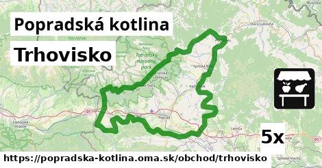 Trhovisko, Popradská kotlina