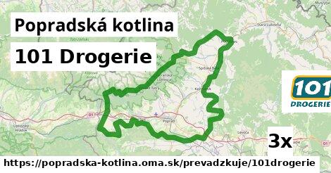 101 Drogerie, Popradská kotlina