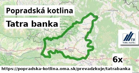 Tatra banka, Popradská kotlina