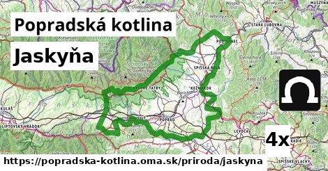 Jaskyňa, Popradská kotlina