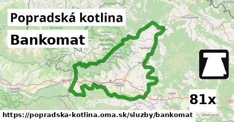 Bankomat, Popradská kotlina