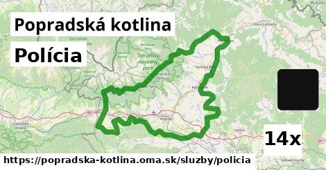 Polícia, Popradská kotlina