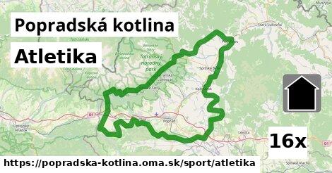 Atletika, Popradská kotlina