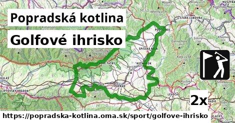 Golfové ihrisko, Popradská kotlina