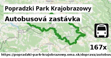 Autobusová zastávka, Popradzki Park Krajobrazowy