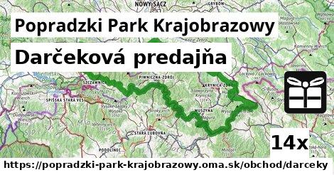 Darčeková predajňa, Popradzki Park Krajobrazowy