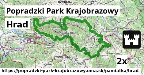 Hrad, Popradzki Park Krajobrazowy