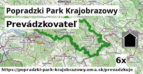 prevádzkovateľ v Popradzki Park Krajobrazowy