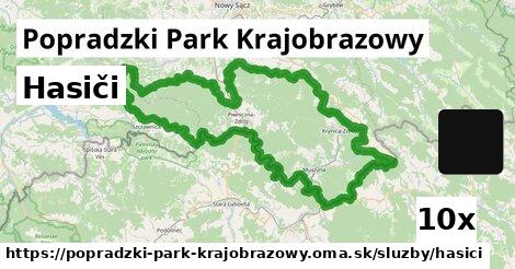 Hasiči, Popradzki Park Krajobrazowy