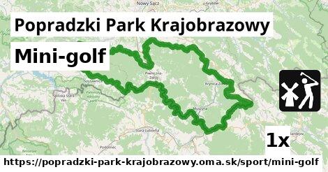 Mini-golf, Popradzki Park Krajobrazowy