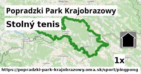 Stolný tenis, Popradzki Park Krajobrazowy