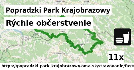 Rýchle občerstvenie, Popradzki Park Krajobrazowy
