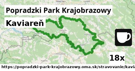 Kaviareň, Popradzki Park Krajobrazowy
