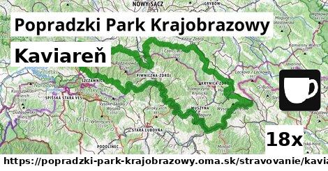 Kaviareň, Popradzki Park Krajobrazowy