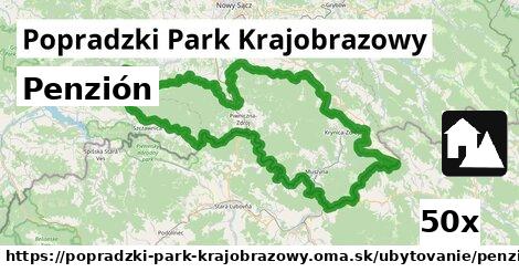 Penzión, Popradzki Park Krajobrazowy