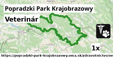 Veterinár, Popradzki Park Krajobrazowy