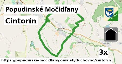 Cintorín, Popudinské Močidľany