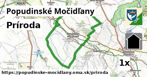 príroda v Popudinské Močidľany