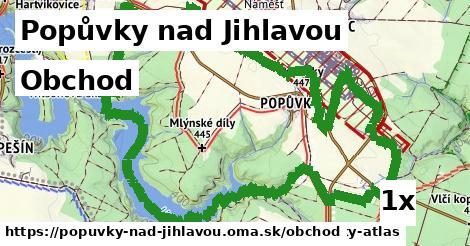 obchod v Popůvky nad Jihlavou