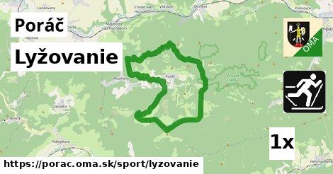 Lyžovanie, Poráč