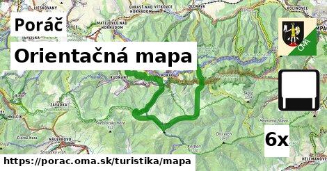 Orientačná mapa, Poráč