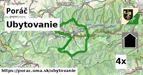 ubytovanie v Poráč