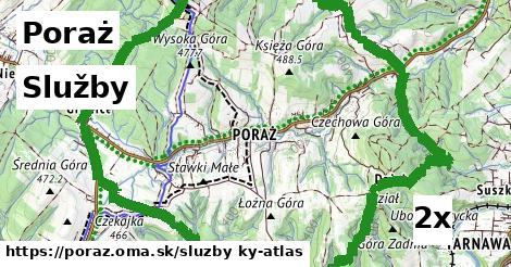 služby v Poraż