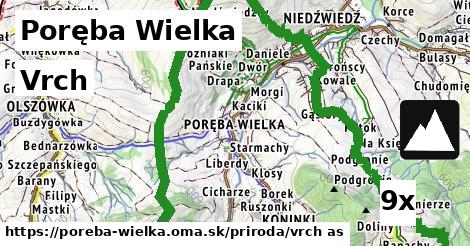 Vrch, Poręba Wielka