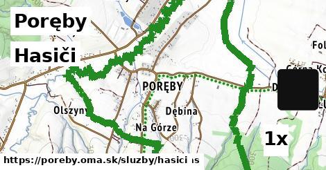 hasiči v Poręby