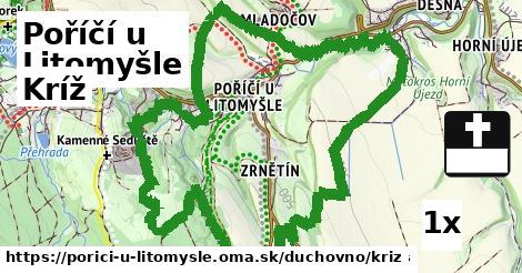 Kríž, Poříčí u Litomyšle