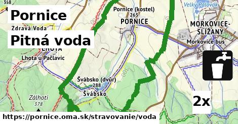 pitná voda v Pornice