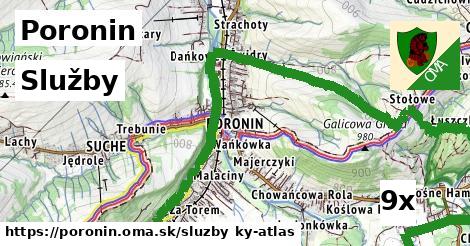 služby v Poronin