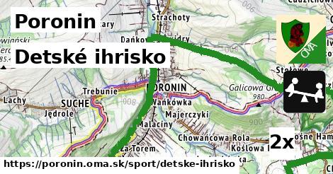 Detské ihrisko, Poronin