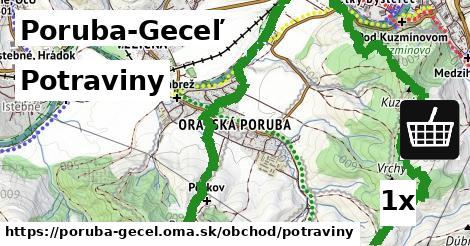 Potraviny, Poruba-Geceľ