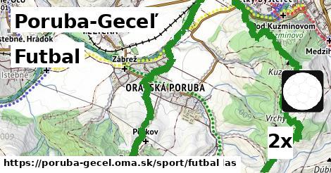 Futbal, Poruba-Geceľ