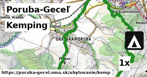 Kemping, Poruba-Geceľ