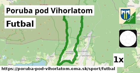 Futbal, Poruba pod Vihorlatom