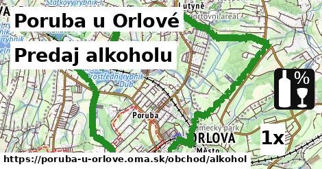 Predaj alkoholu, Poruba u Orlové