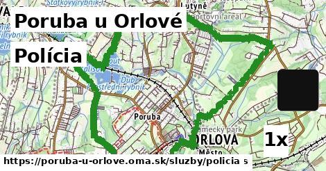 Polícia, Poruba u Orlové