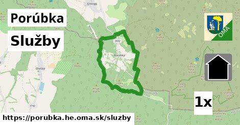 služby v Porúbka, okres HE