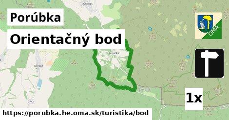 Orientačný bod, Porúbka, okres HE