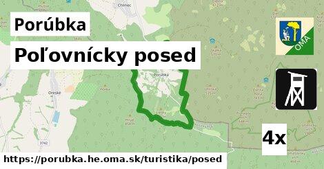 Poľovnícky posed, Porúbka, okres HE