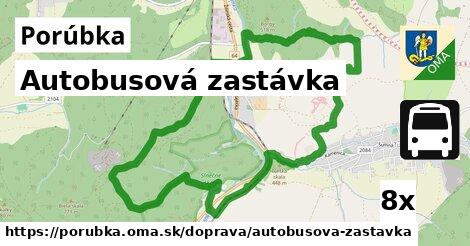 Autobusová zastávka, Porúbka